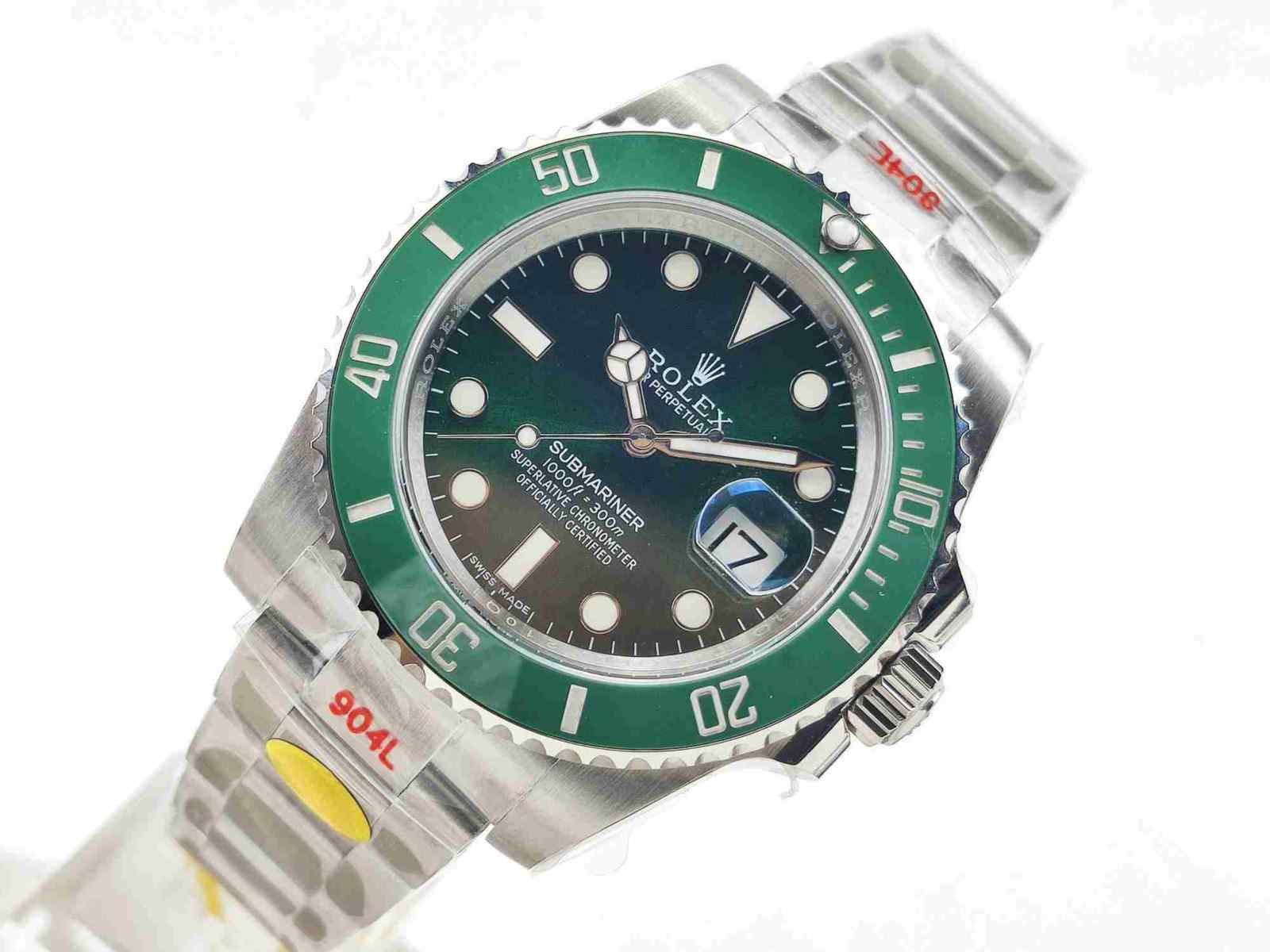 N厂劳力士绿水鬼V10价格多少钱_原装瑞士2836自动机械机芯