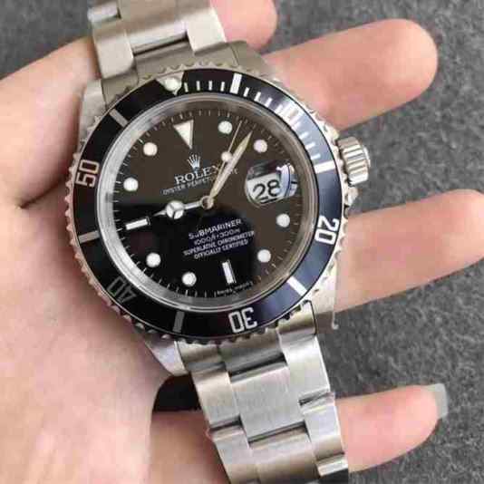 JF复古劳力士黑水鬼 V10版-细节图3