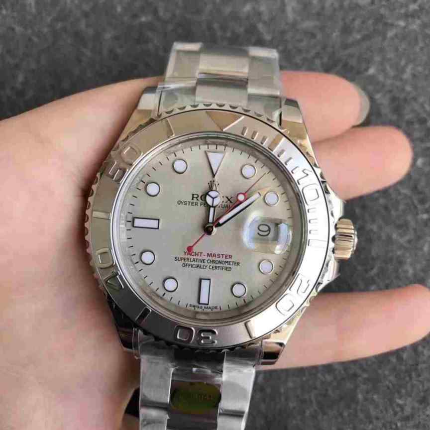 N厂劳力士灰游艇名仕价格多少钱_搭载质量稳定的新3135机芯_直径40mm