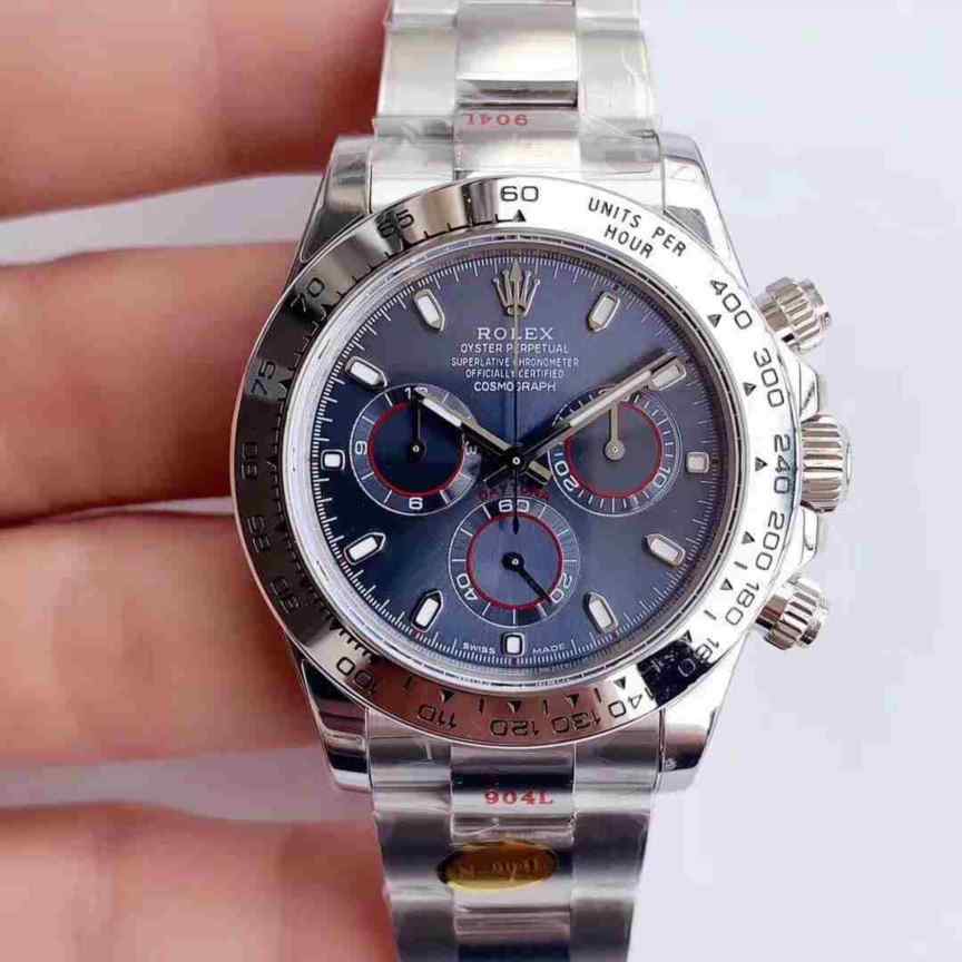 N厂劳力士迪通拿4130蓝钢迪-细节图1