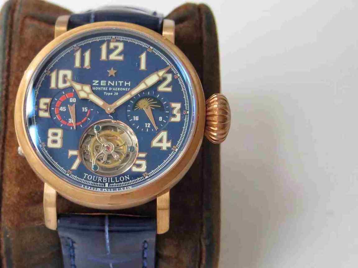 AI真力时青铜大飞 陀飞轮-细节图2