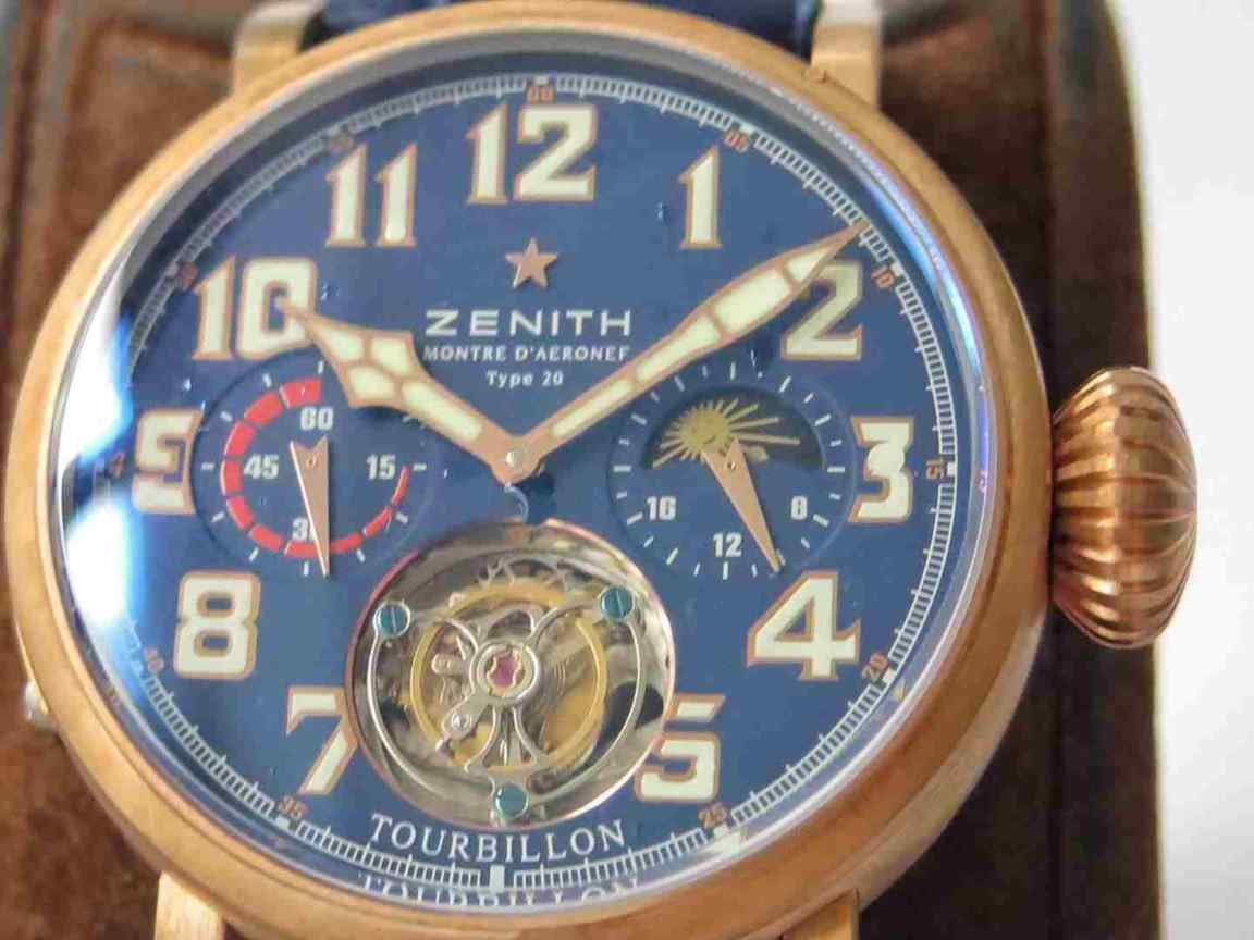 AI真力时青铜大飞 陀飞轮-细节图3