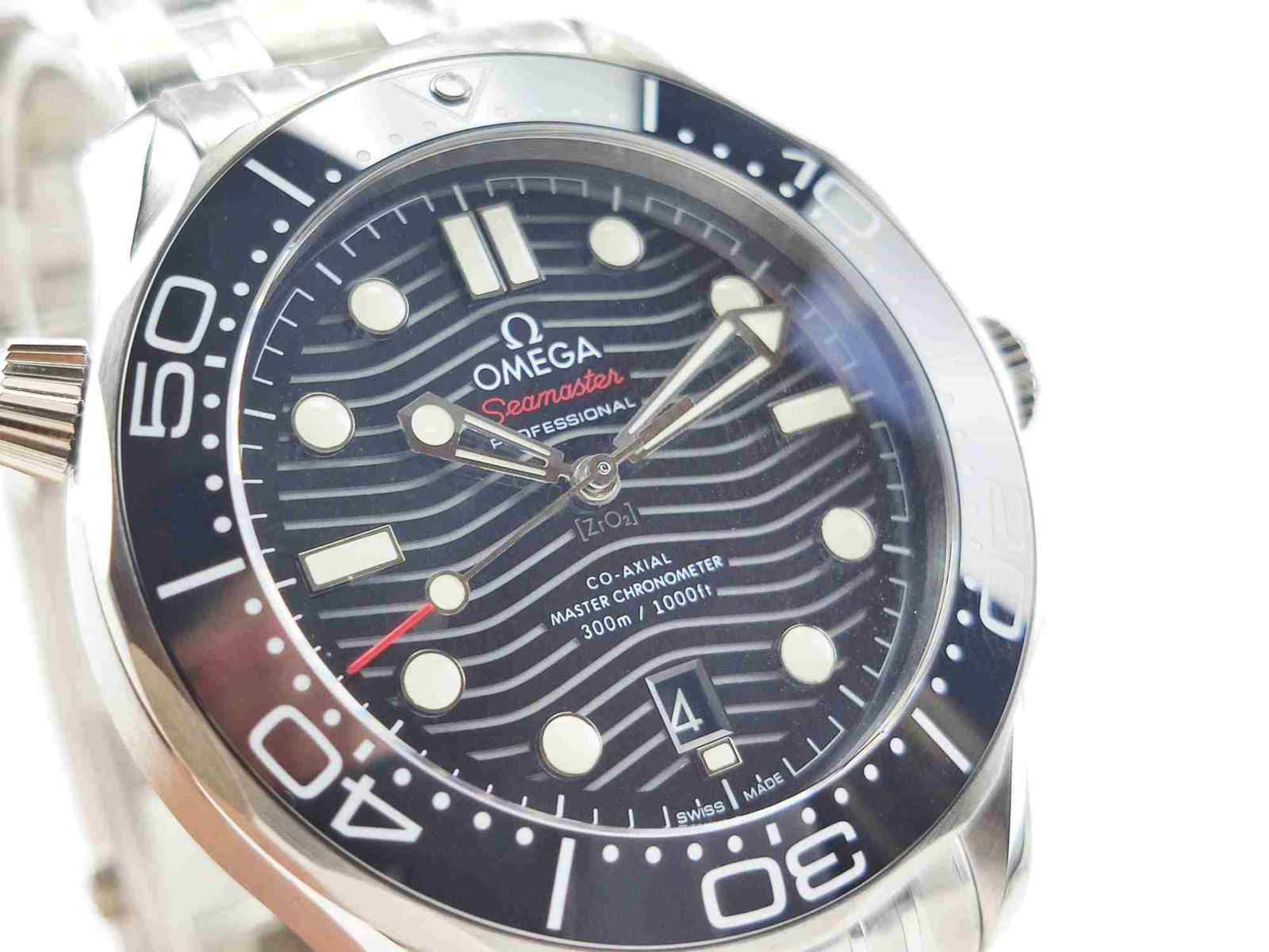 VS厂海马300米波浪纹钢带-细节图4