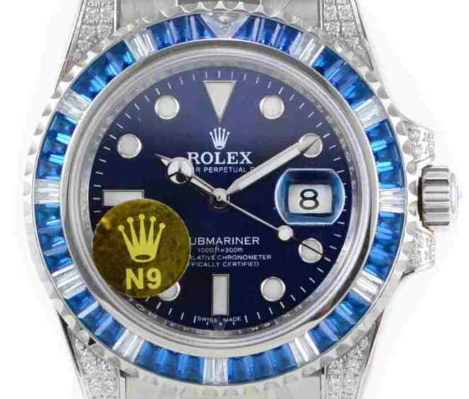 N9厂 劳力士钻圈蓝鬼-细节图4