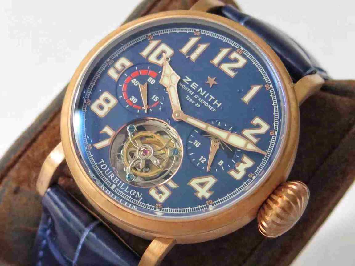 AI真力时青铜大飞 陀飞轮-细节图5