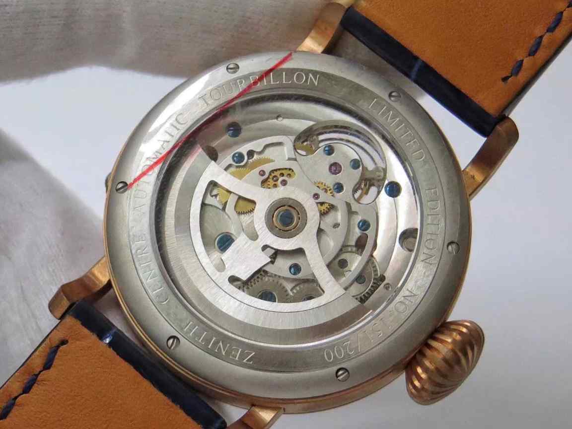 AI真力时青铜大飞 陀飞轮-细节图8