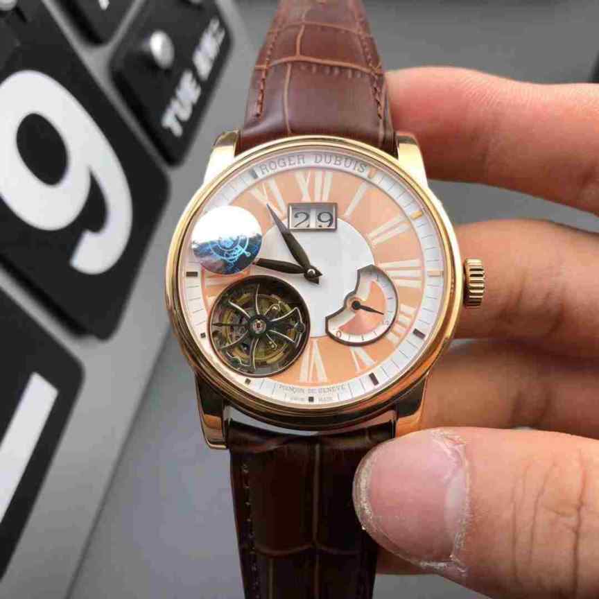 jb罗杰杜彼 双陀飞轮 顶级复刻-细节图9