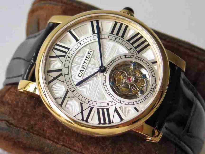 bl厂卡地亚陀飞轮 金表-细节图3