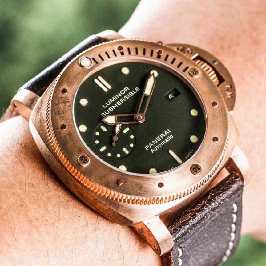 vs厂沛纳海PAM382青铜-细节图5