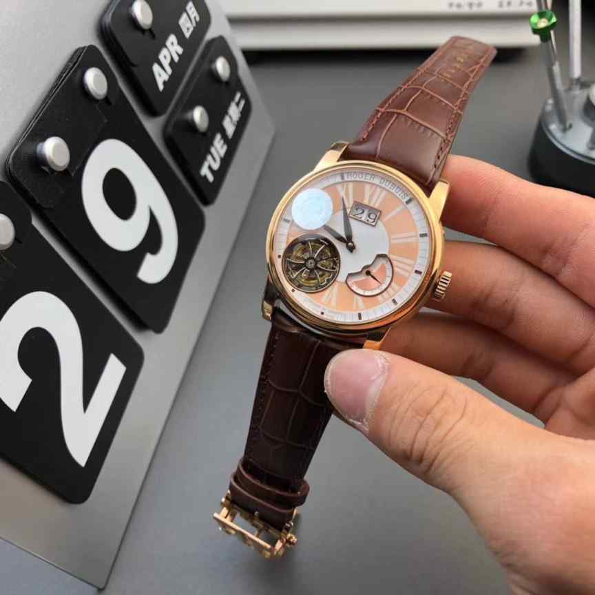 jb罗杰杜彼 双陀飞轮 顶级复刻-细节图4