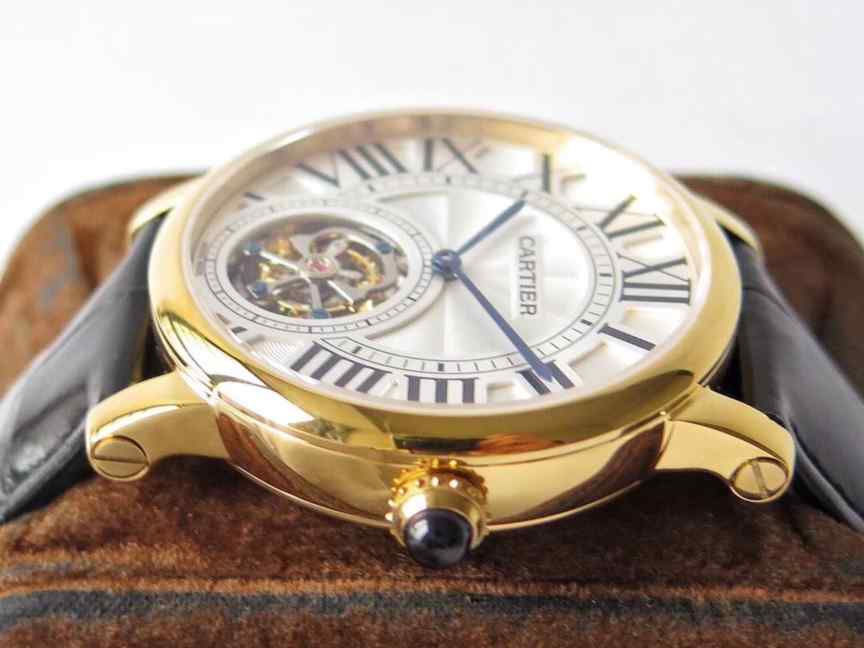 bl厂卡地亚陀飞轮 金表-细节图7