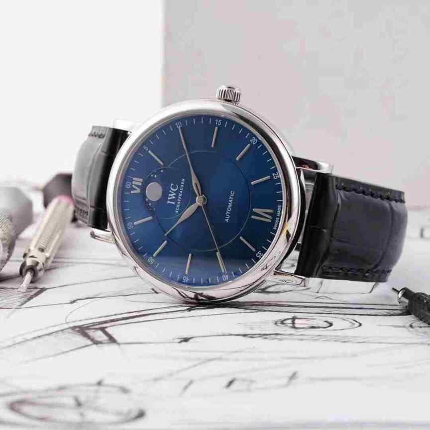 AI厂万国柏涛菲诺150周年最新款_40mm_月相