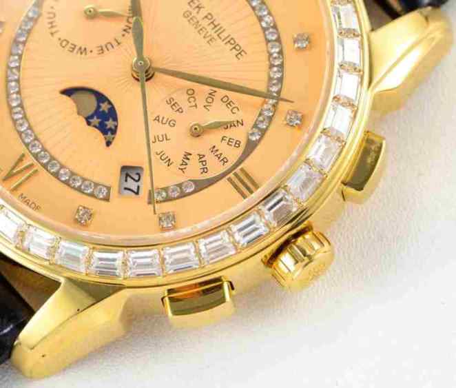 百达翡丽自动星辰复杂计时表-细节图5