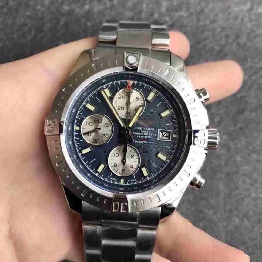 GF厂全钛金属复仇者战机_45毫米大表径_搭载7750自动上链计时机芯