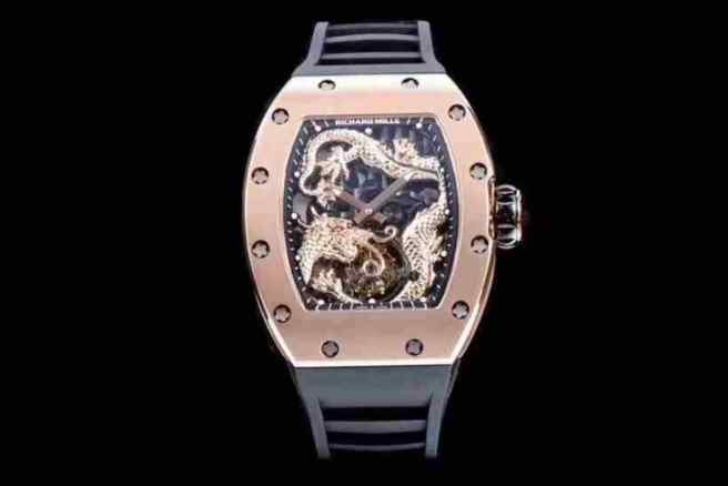 TW厂理查德米勒rm057复刻_稳定的海鸥陀飞轮手动机芯_宽度45mm_长度50mm