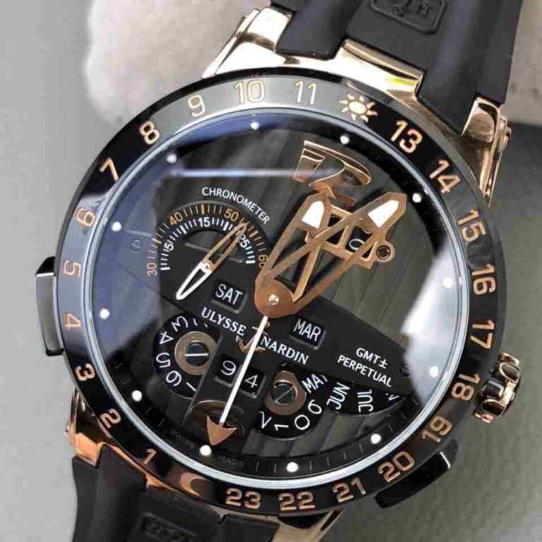 宝玑航海世家万年历腕表复刻-细节图2