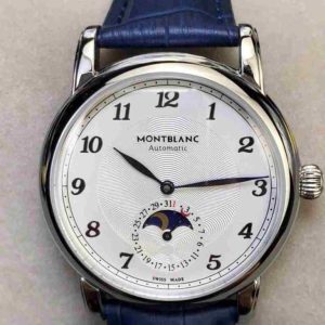 MBL万宝龙明星月相_牛皮_进口9015改造MB 29.14机芯