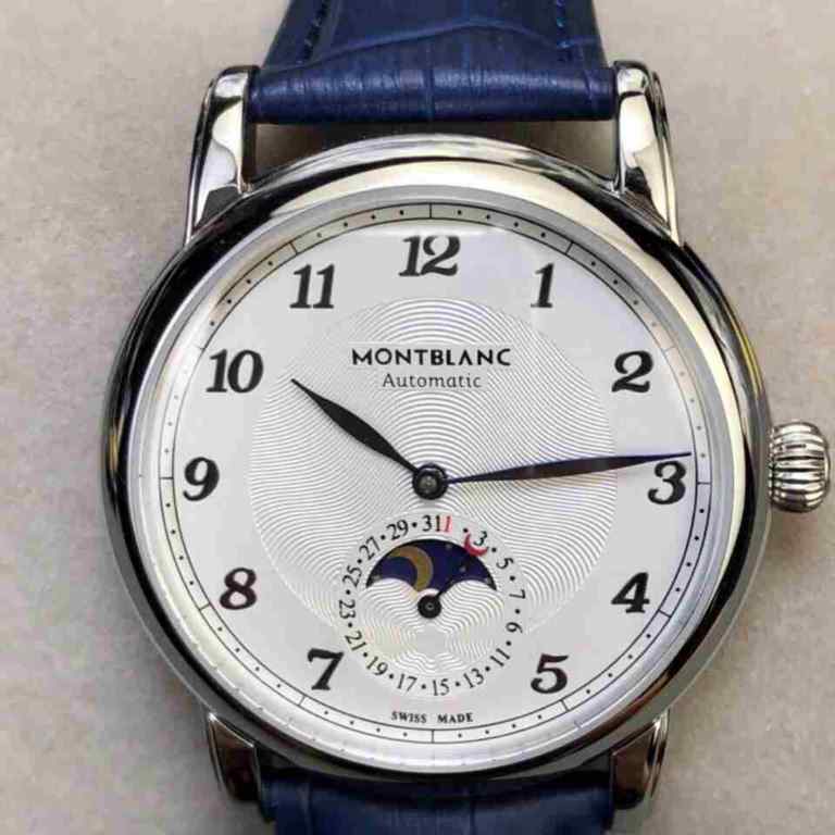 MBL万宝龙明星月相_牛皮_进口9015改造MB 29.14机芯