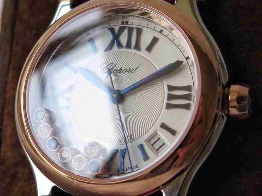 YF厂萧邦快乐钻女表-细节图3