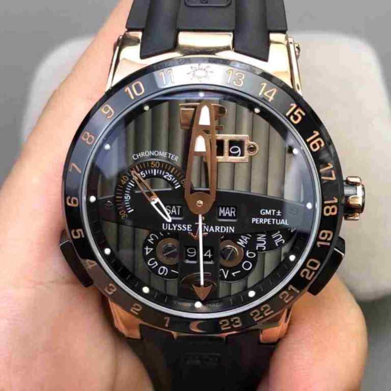 宝玑航海世家万年历腕表复刻-细节图3