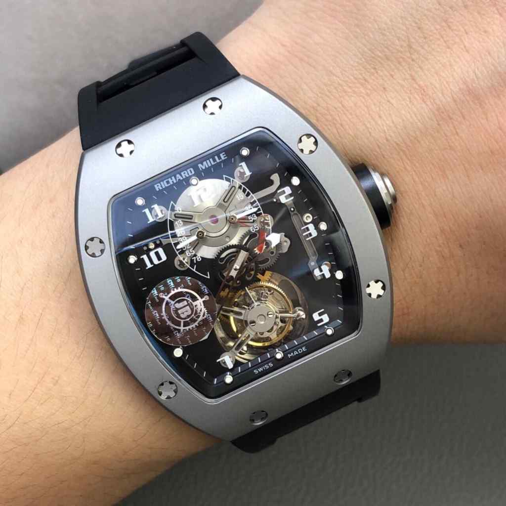 JB厂理查德米勒RM001骷髅头-细节图5