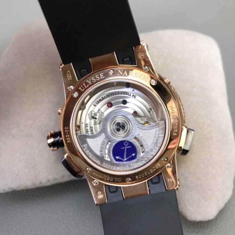 宝玑航海世家万年历腕表复刻-细节图9