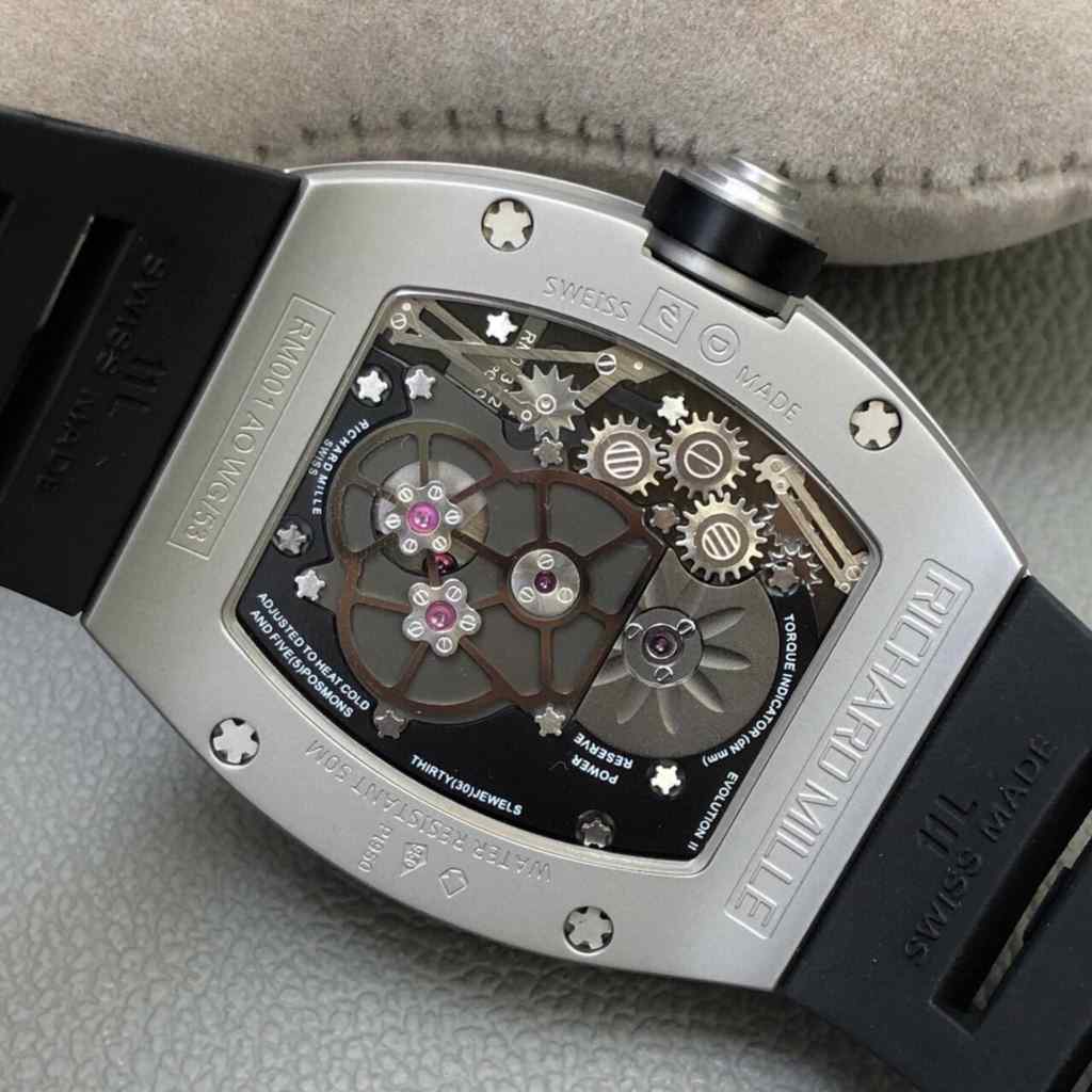 JB厂理查德米勒RM001骷髅头-细节图9