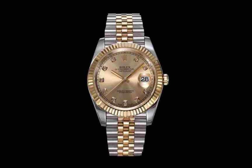 DJ厂劳力士日志金盘-细节图1