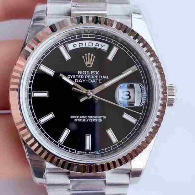 N厂劳力士日志黑面-细节图1