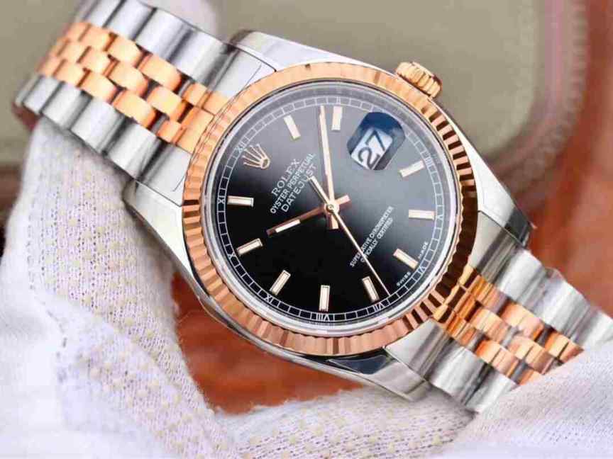 ar厂劳力士玫瑰金日志-细节图2