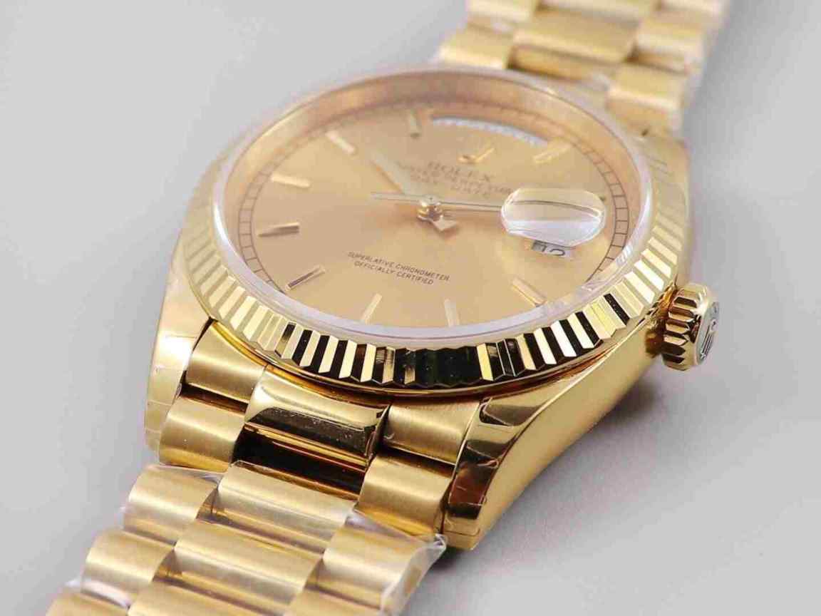 EW厂劳力士日志包金-细节图2