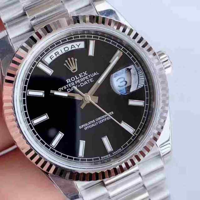 N厂劳力士日志黑面-细节图2