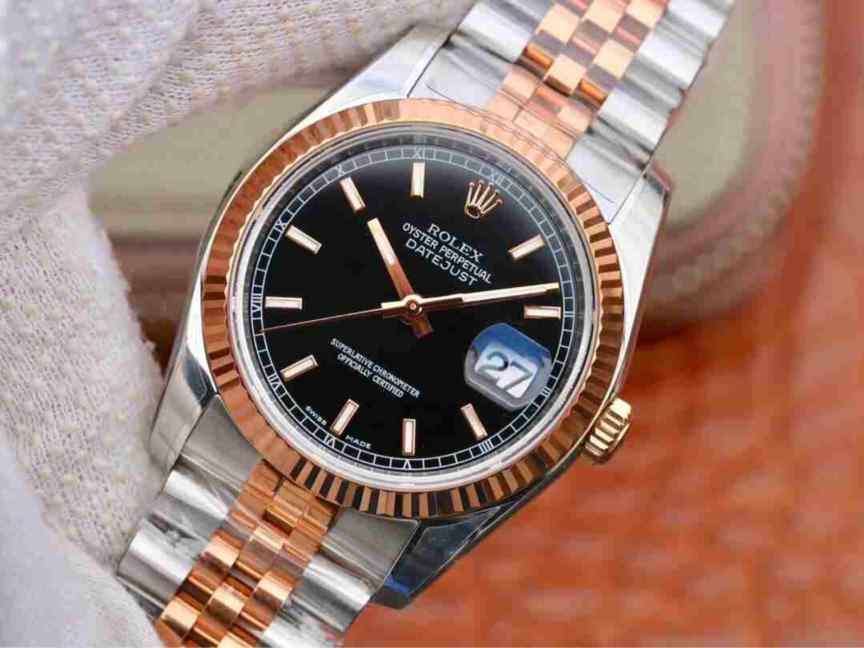 ar厂劳力士玫瑰金日志-细节图3