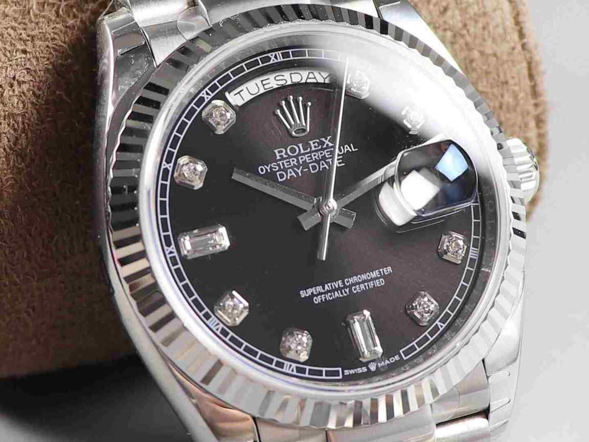 EW厂劳力士日志黑面-细节图3