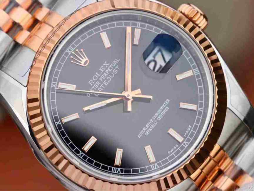 ar厂劳力士玫瑰金日志-细节图4