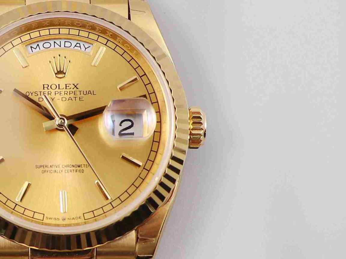 EW厂劳力士日志包金-细节图4