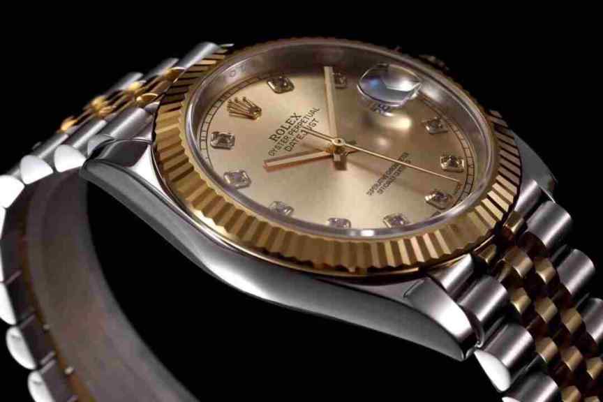 DJ厂劳力士日志金盘-细节图4