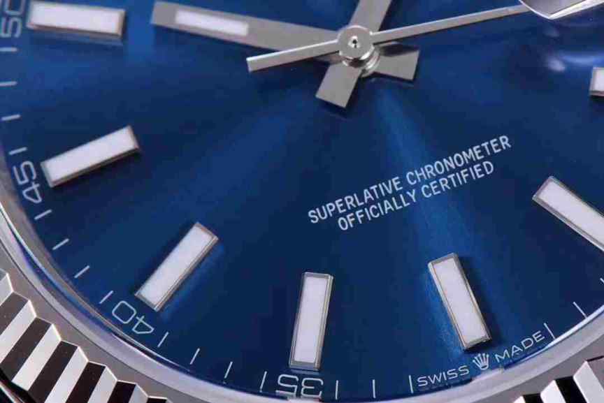 ar厂劳力士日志蓝色-细节图5
