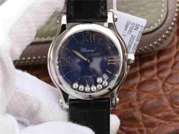 yf萧邦快乐钻7钻_YF采用真钉开模_2892自动机械机芯_女表