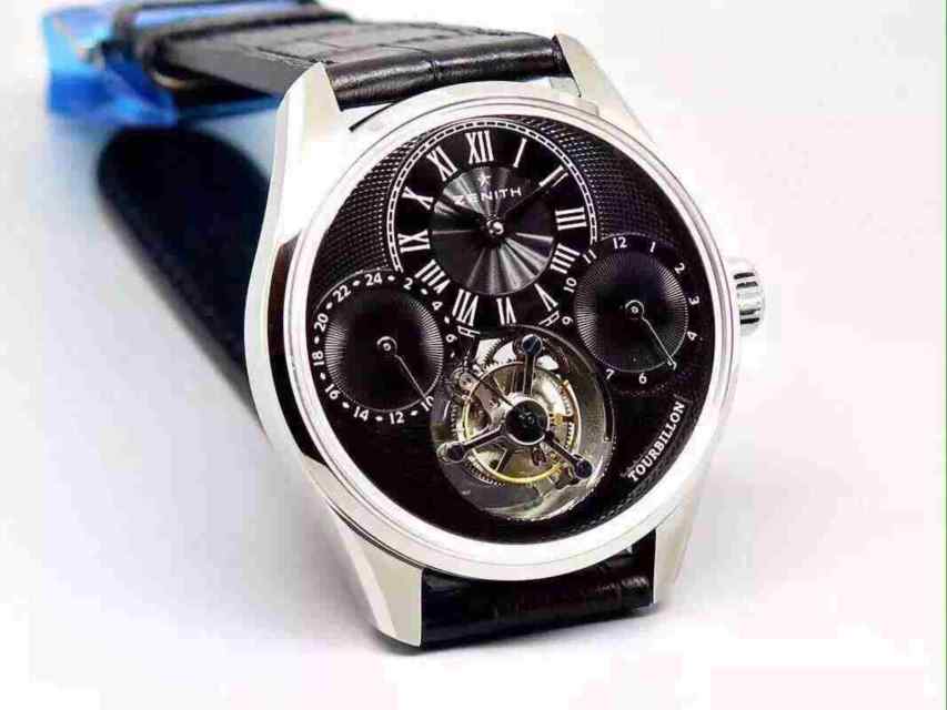 真力时TF厂手动上链真陀飞轮机械-细节图2