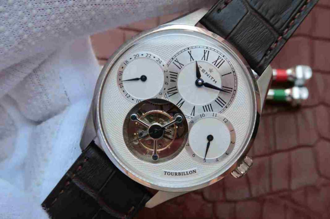 TF真力时手动上链真陀飞轮机械-细节图3