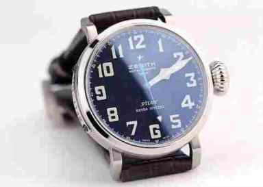 KW真力时蓝面大型飞行员-细节图5