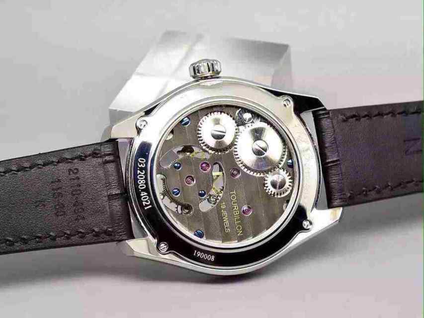 真力时TF厂手动上链真陀飞轮机械-细节图8