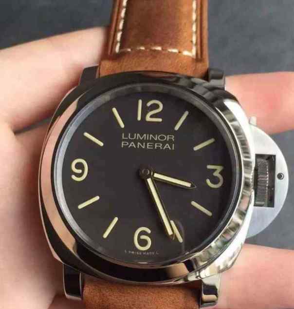 n厂沛纳海pam390_尺寸44x17mm_手动机械手表_316精钢_蓝宝石镜面