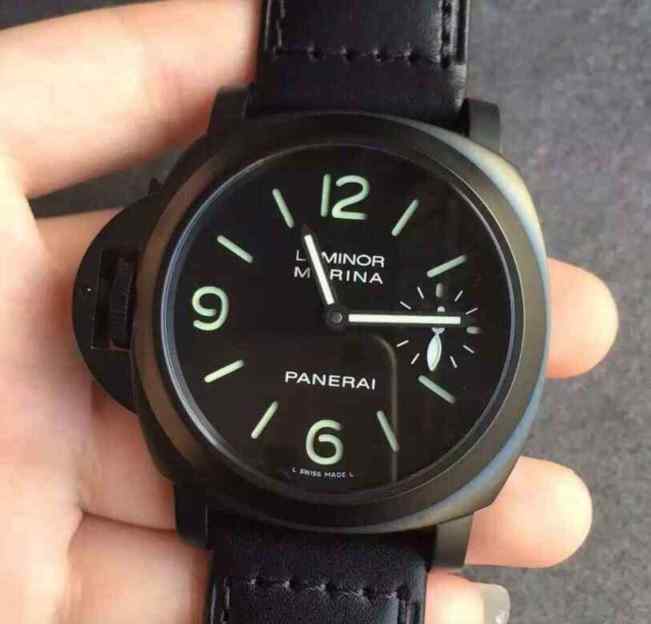 n厂沛纳海pam026_右手_腕表44MM_316精钢_6497手动机械机芯男表