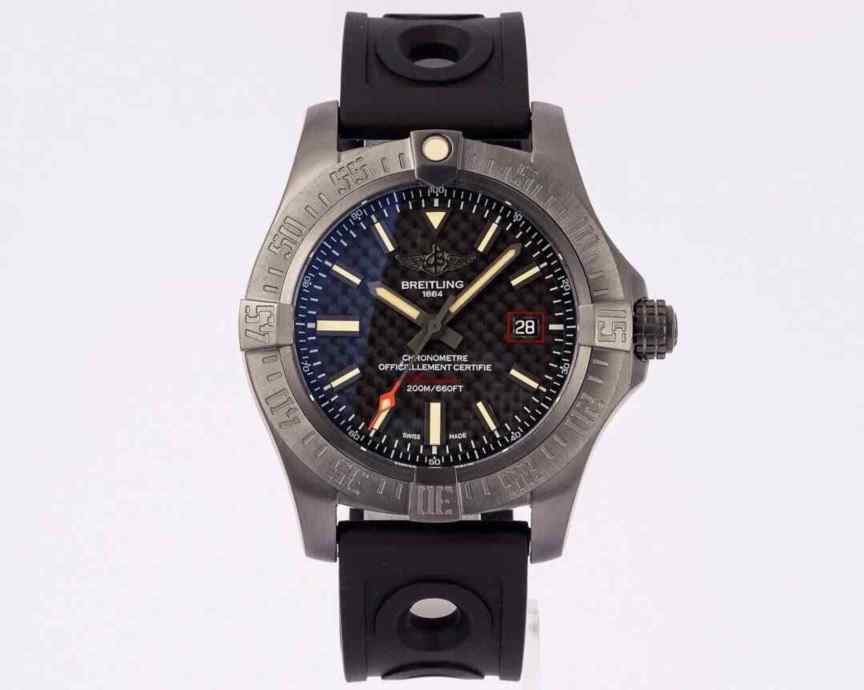 tw百年灵黑鸟侦察机腕表_表壳44mmX12.7mm_搭配2824机芯