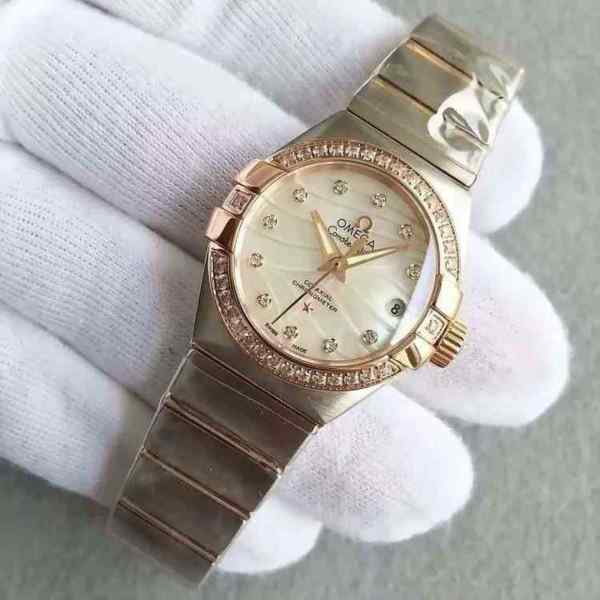 3s欧米茄星座轻羽女表-细节图5