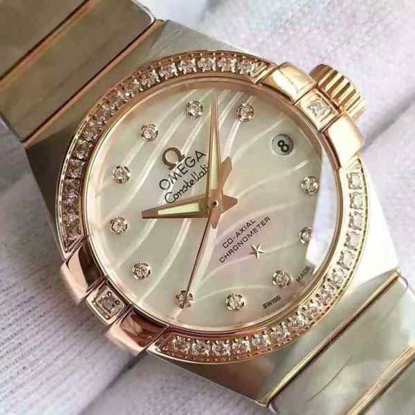 3s欧米茄星座轻羽女表-细节图6