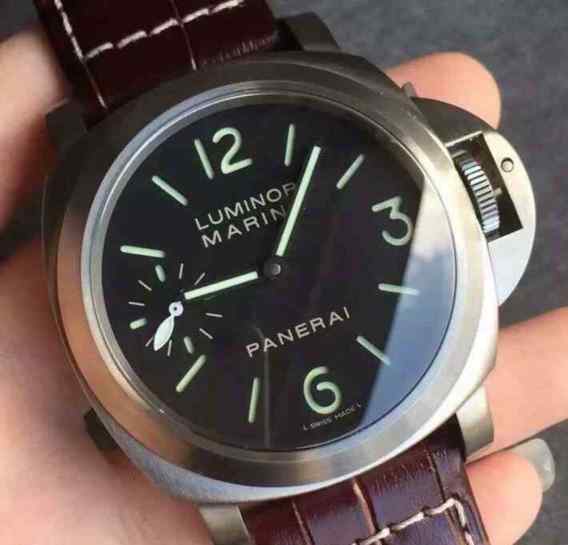 n厂沛纳海pam177钛壳_男士6497手动机械机芯_直径47毫米