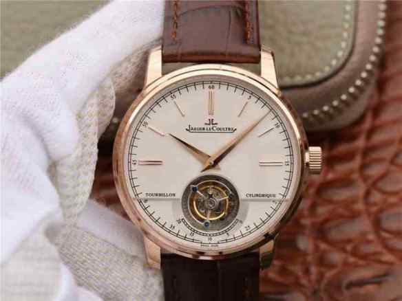 R8积家陀飞轮超薄大师系列腕表5086420_42*13毫米_ASIA陀飞轮全自动